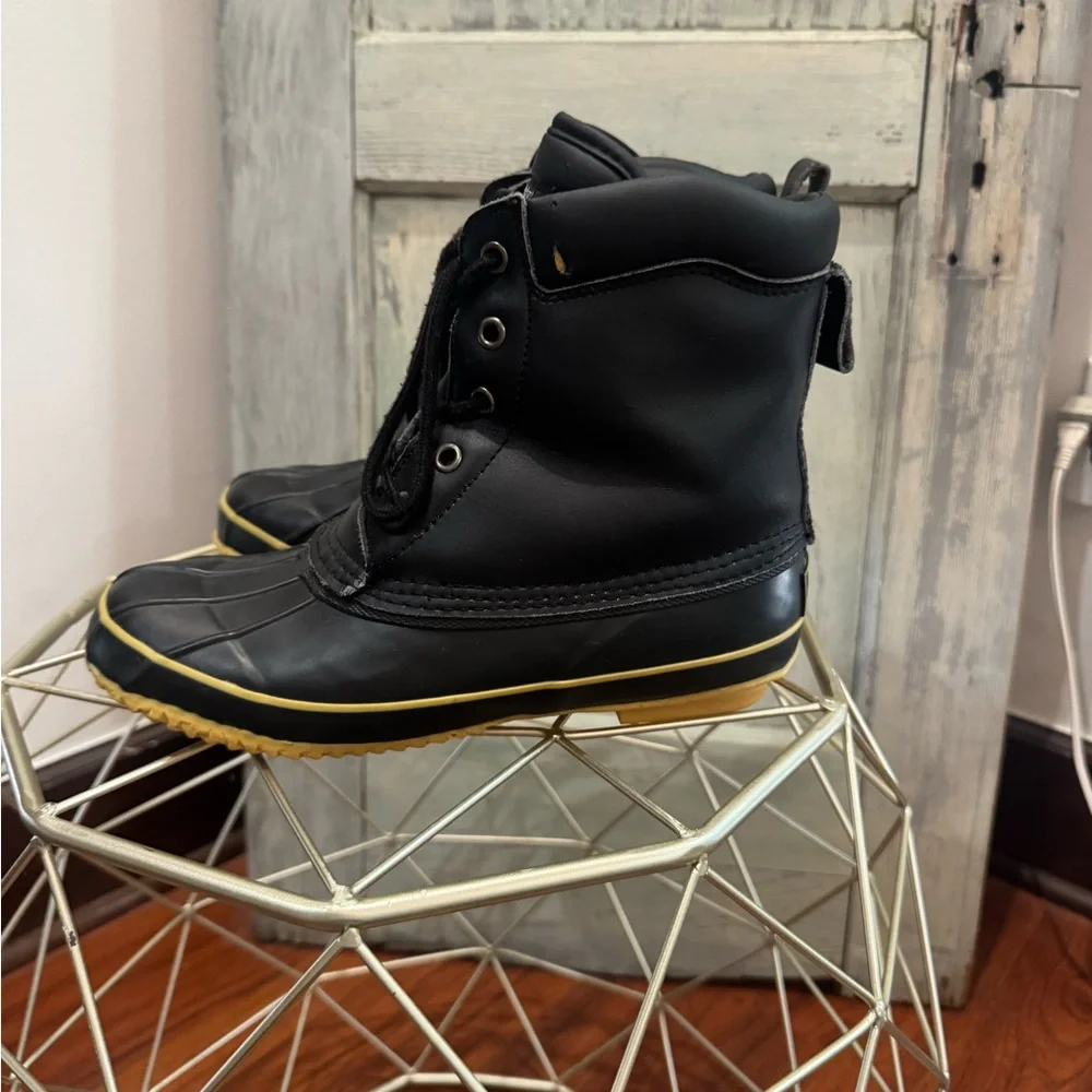 Men's waterproof duck boots